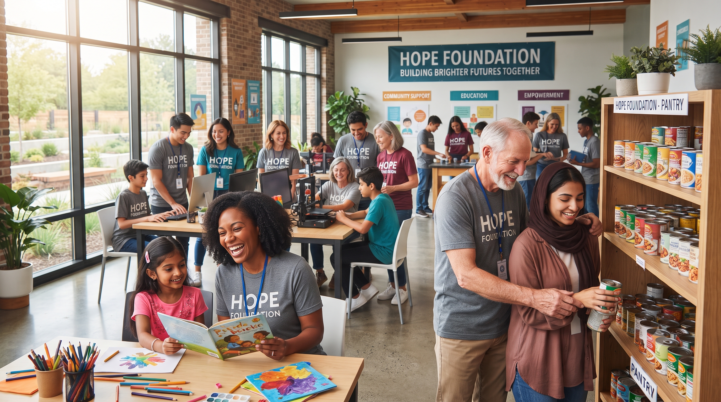Community support and social development